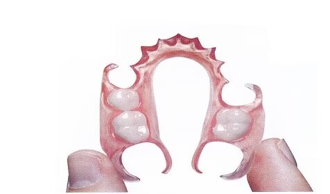 Dental Flexible Partial Dentures Staining Fading Odors Resistant